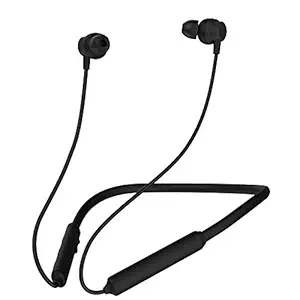 Wireless Earphones Headphones for Xiaomi Redmi Note 10 Pro / Note10 pro, Xiaomi Redmi Note 9 / Note9, Xiaomi Redmi Note 9 Pro Max / Note9 Pro Max Hands-Free Calling inbuilt Mic Headphones with Long Battery Life and Flexible Headset (BLR-,Black)