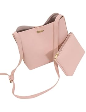 Saingace 2PC Art- und Weisefrauen-einfacher Kurier-Beutel-Frauen-Beutel-mini Frauen-Schulter-Beutel Handtaschen...