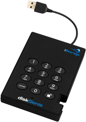 iStorage IS-DG-256-SSD-64 64GB diskG 256-bit USB 3.0 Portable SSD Drive