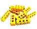 Produktbild LEGO ® Technic - 10 Stück - Steine - Lochsteine - 4 Noppen / 3 Löcher - gelb