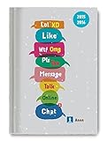 Image de Collegetimer Chat 2015/2016 - Schülerkalender A5 - Day By Day - 352 Seiten