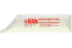 HUSUIME Ulith Gleitmittel für HT und KG Rohre sowie Steckmuffensysteme weiß 500ml