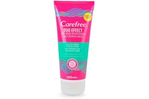 Carefree Limpiador Íntimo Diario, Té Verde y Aloe Vera, 200ml