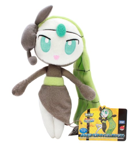 Takara Tomy Pokemon Best Wishes Plush Doll - N-31 - Meloetta