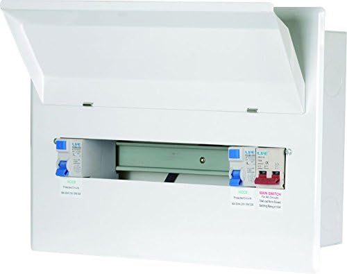 18 Way Split Load Complete With 100A Isolator/2x63A RCD