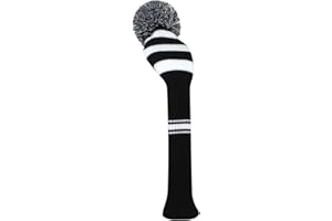 SCOTT EDWARD Scott Adward Golf Head Cover 1 PCS Knit Golf Club Cover for Driver Wood 1# Fairway Wood 3# 5# 7# Hybrid/UT with Rotating Number