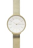 Skagen Damen-Armbanduhr Quarz One Size, gold, silberfarben