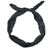 Wire headband Stylish Retro Wire Hair Band Women Head Hair Band (Plain-Black)