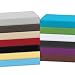 Produktbild klassisches Jersey Spannbetttuch Spannbettlaken von Velwico - erhältlich auch im Sparpack - in unseren besten Farben und Größen - 100% Baumwolle, Ökotex geprüft 140-160 x 200 cm Rot