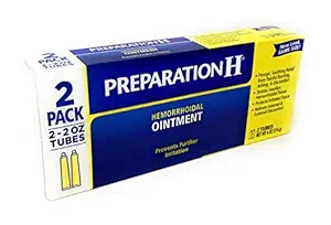 Preparation H Hemorrhoidal Ointment 4 Oz Total (2 x 2 Tubes)
