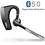 ❤【CVC 8.0 Rauschunterdrückung】 Ein hochpräziser aktiver Rauschunterdrückungsschaltkreis um 25 dB Rauschunterdrückung zu erreichen und Umgebungsgeräusche um etwa 90% zu reduzieren. Dies bedeutet, dass Ihr Freund (auf der anderen Seite des Telefons) Ihre Stimme deutlich hören kann, wenn Sie mit diesem Headset in einer lauten Umgebung telefonieren. Modernste Geräuschreduzierung und 6-Layer-Windsmart-Technologie schalten raue Umgebungsgeräusche wie Wind, Maschinen und Reden ab.