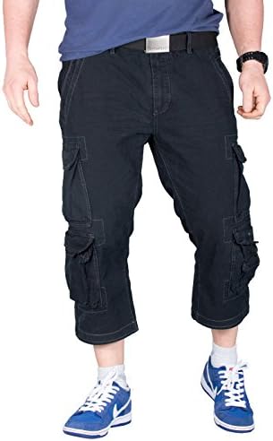 Jet Lag Men's Shorts Multicoloured multicoloured -  Black - S