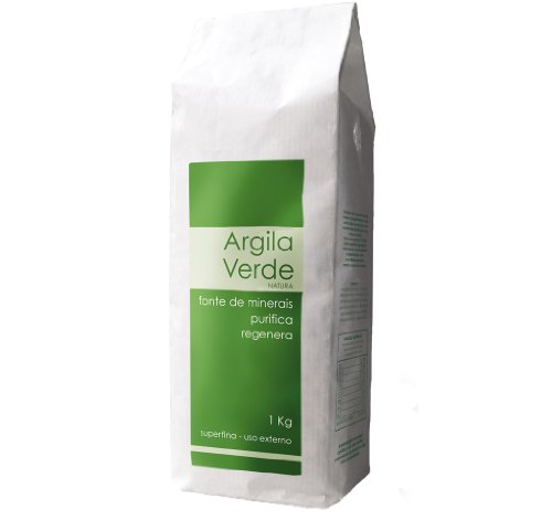 1KG Illite Organic French Green Clay Super Fine Powder for Face Facial Body Mask Skin Natural Regenerator