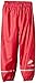Sterntaler Unisex Baby Non-Lined Rain Trousers, Red (804), One Size (Manufacturer Size:110)