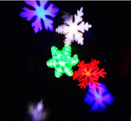 Xingyue Mythology Christmas Projector Lamp LED Card Projector Lamp-Pattern Light-Snowflake Pattern Lamp Holiday Gift Light