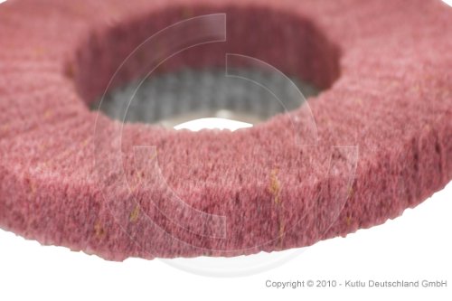 Vlies Polierscheibe 125 x 22,2 mm für Körnung 240 - 4