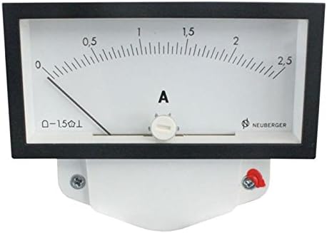 Analog Amperemeter Ammeter 0-2,5A ; Neuberger