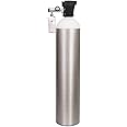 MyOxy ® Oxygen refillable Cylinder Big Size 3000 Liters with Breathing Kit for home patients use Colour Silver with White Neck Pack of 1