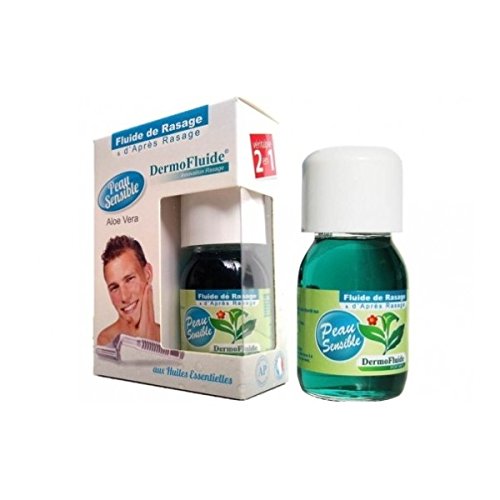 ECOSHAVE (DermoFluide) Organic Shaving Fluid and Aftershave - Aloe Vera