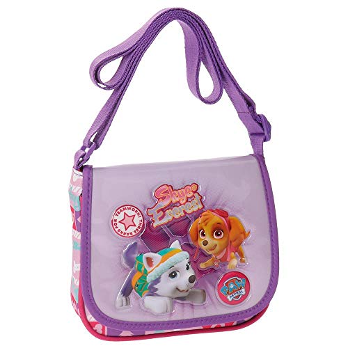 La Patrulla Canina Team Work Bolso Bandolera, 17 cm, 1.02 litros, Rosa