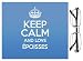 Produktbild Blau Keep Calm und Love époisses Objektiv Reinigungstuch Farbe 2445