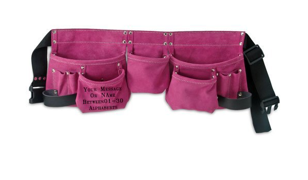 custom leather tool belt