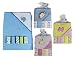 BABY SOFT HOODED TOWEL & 5 WASH CLOTHS FLANNELS BATH SET BOYS & GIRLS