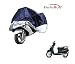 Auto Hub Reversible-Silver/Navy Two Wheeler Body Cover For Honda Activa 125 RS.275.00