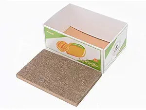 Foodie Puppies Cat Scratcher Box (37x25x17cm) - Pattern May Vary