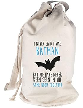 Shirtstreet24, I Never Said..., bedruckter Seesack Umhängetasche Schultertasche Beutel Bag