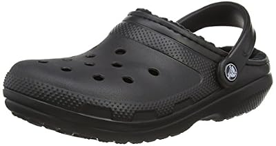 Crocs Classic Lined Clog, Sabots Mixte Adulte, Noir (Black/Black) 42/43 EU