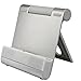 Produktbild Cell Phone Holder, Mini Telefonhalterung - Kingwo Noble Pure Faltbare Aluminium Desktop Mini Halterung Stand Halter für iPhone IPad