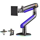 NB Ergonomic D&uuml;z/Ultra Geniş/Kavis Monit&ouml;rler i&ccedil;in Oyun Monit&ouml;r&uuml; Kolu, 32 in&ccedil; ila 60 in&ccedil;, Ağır Hizmet Monit&ouml;r&uuml; Standı 20 kg'a