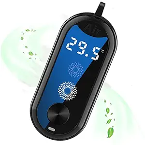 Wearable Air Purifier Personal Air Necklace Mini Air Purifier Generate Negative Ion Around You Hanging in Vehicle Tourism Running Cycling Travel