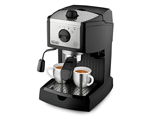 Delonghi Espresso Machine Black, Metallic – Coffee (Freestanding,  Espresso Machine, Coffee Pod, Black, Metal, Plastic, Rotary)