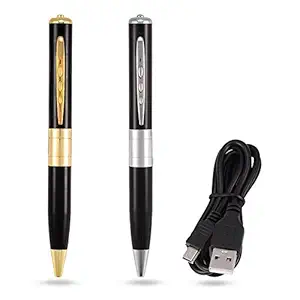 ElectronicsArtGalleryEAG Wired , Golden 32GB Full HD Audio/Video Pen Spy Camera