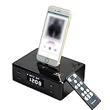 BLUETOOTH WIRELESS : Conexión Bluetooth para reproducir música, búsqueda de NFC Bluetooth, función de enlace táctil. Bajo independiente y diseño de sonido de unidad de bajos, rango de frecuencia ultra-ancho, tecnología exclusiva de compensación de bajos.