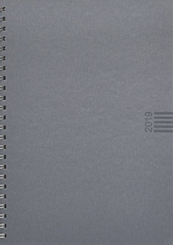 Preisvergleich Produktbild Wochen-Cheftimer A5, Alu silber - Kalender 2019