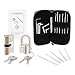 Produktbild Lockpicking Set 21 Teilig, Inkl. BUCH Und 2 Transparenten Übungsschlössern, Dietrich Set, Edelstahl, Anleitung Für Anfänger Und Profis, Übungsschloss, Lockpick Kit
