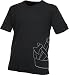 Produktbild JOB Zimmerer RIPP T-Shirt schwarz mit V-Ausschnitt und Logo (L)