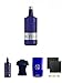 Produktbild Morelli Naturale 0,75 Liter + Morelli Sparkling Frizzante 0,75 Liter + Acqua Morelli Damen Polo Shirt in schwarz Größe M + Morelli Wasserkühler aus Acryl + Schiefer Glasuntersetzer eckig ca. 9,5 cm Ø 2 Stück