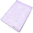 Monster Stationery Do List Notepad - Things Monster Stationery Do Today List Pad A5-60 Sheets - Violet Watercolour - 80gsm - Made in UK by Monster Stationery MON-LP02 Purple 148mm x 210mm