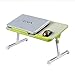 Produktbild Einstellbare Laptop Bett Tisch, Tragbarer Schreibtisch, Frühstück Tablett, Laptop Stand Buch Lesen Rest Frame Sofa Boden Kinder (Color : 1)