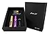 Produktbild Rede Parfümzerstäuber Flaschen, nachfüllbar Travel Größe, Set von 3 stylische Farben (violett, rosa, schwarz) Gold Violet Black
