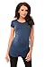 Purpless Maternity Top T-Shirt Pregnancy Top Clothing 5010 Variety of Colours (12, Jeans)