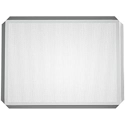 LEHRMANN Plaque aluminium perforée 45,5 x 37,5 cm Plaque pâtissière de cuisson Plaque four Siemens Bosch Neff