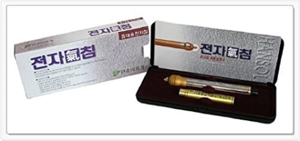 Hansol Schröpfen Elektronische Akupunktur Pen Piezo Punkt von Akupunktur Electro ACU Pen Massage Korea