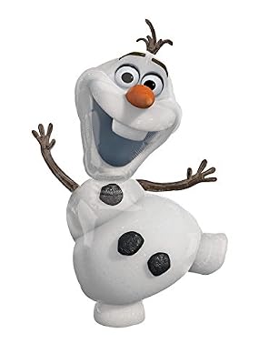 Anagram - 2831601 - Ballon De Baudruche Métallisé - Olaf/reine Des Neiges