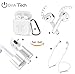 Produktbild AirPods 5in1-Set by DnA Tech® | 1X EarPlugs – 1X Schutzhülle – 1X Smart Holder - 1X Strap - 1X Karabiner | Ultimative All-in-One Set für Deine Apple AirPods [Kopfhörer Nicht enthalten!]