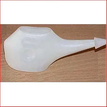 ANCS Durable Plastic Jal Neti Pot For Sinus, Nose Wash System With Waterpulse - Nose Cleaner With Sinus Nasal Pressure - Doctor Suggestion Product - Sinus Rinse For Adults Children Nose Care.